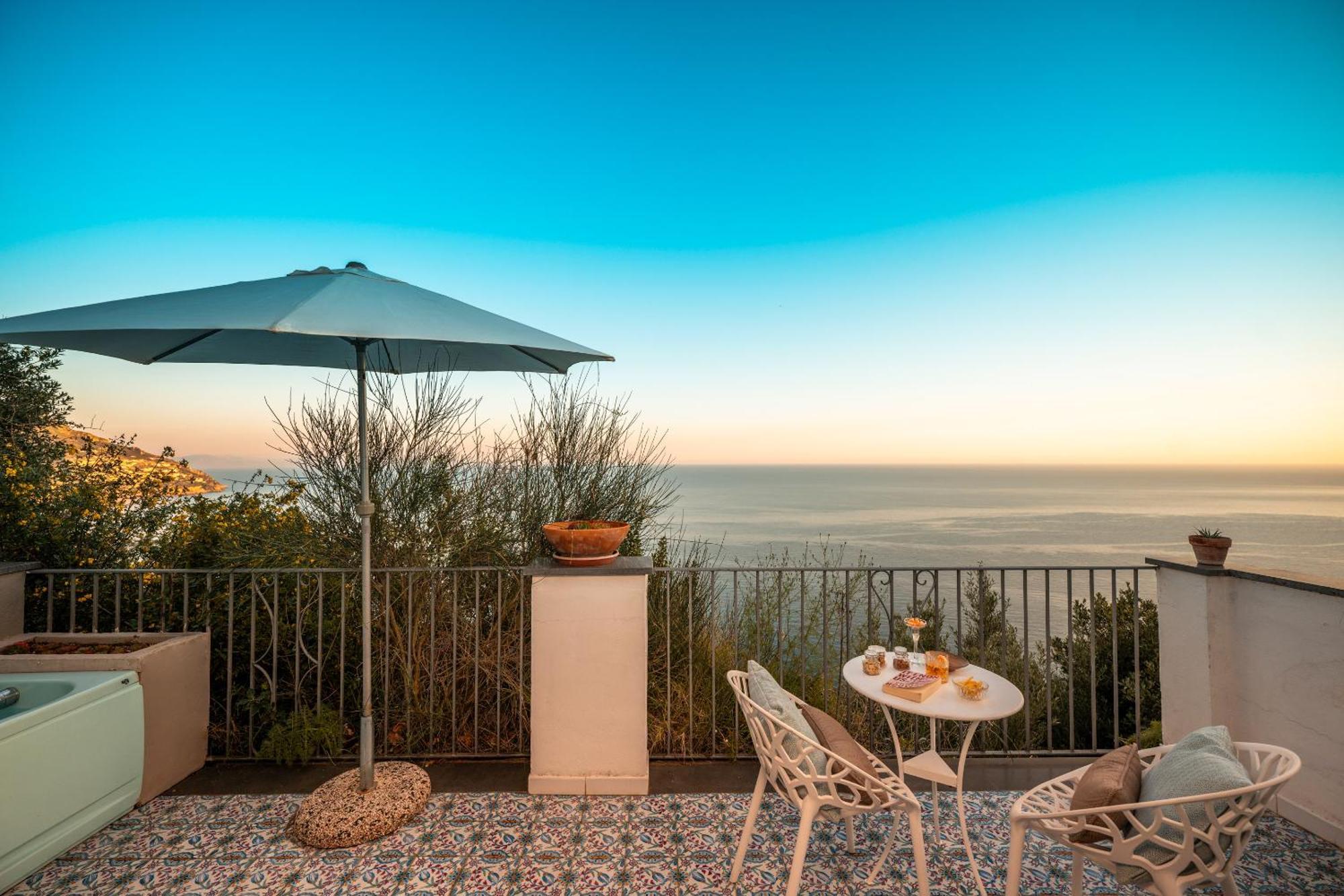 Villa Punta Del Sole Positano Luaran gambar