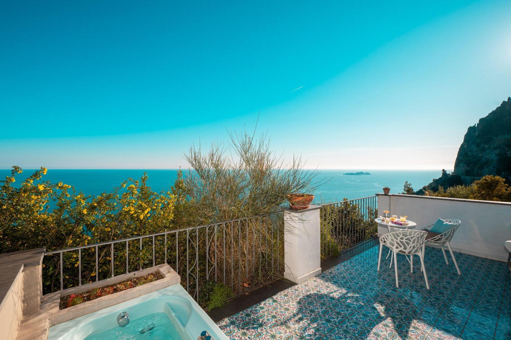 Villa Punta Del Sole Positano Luaran gambar