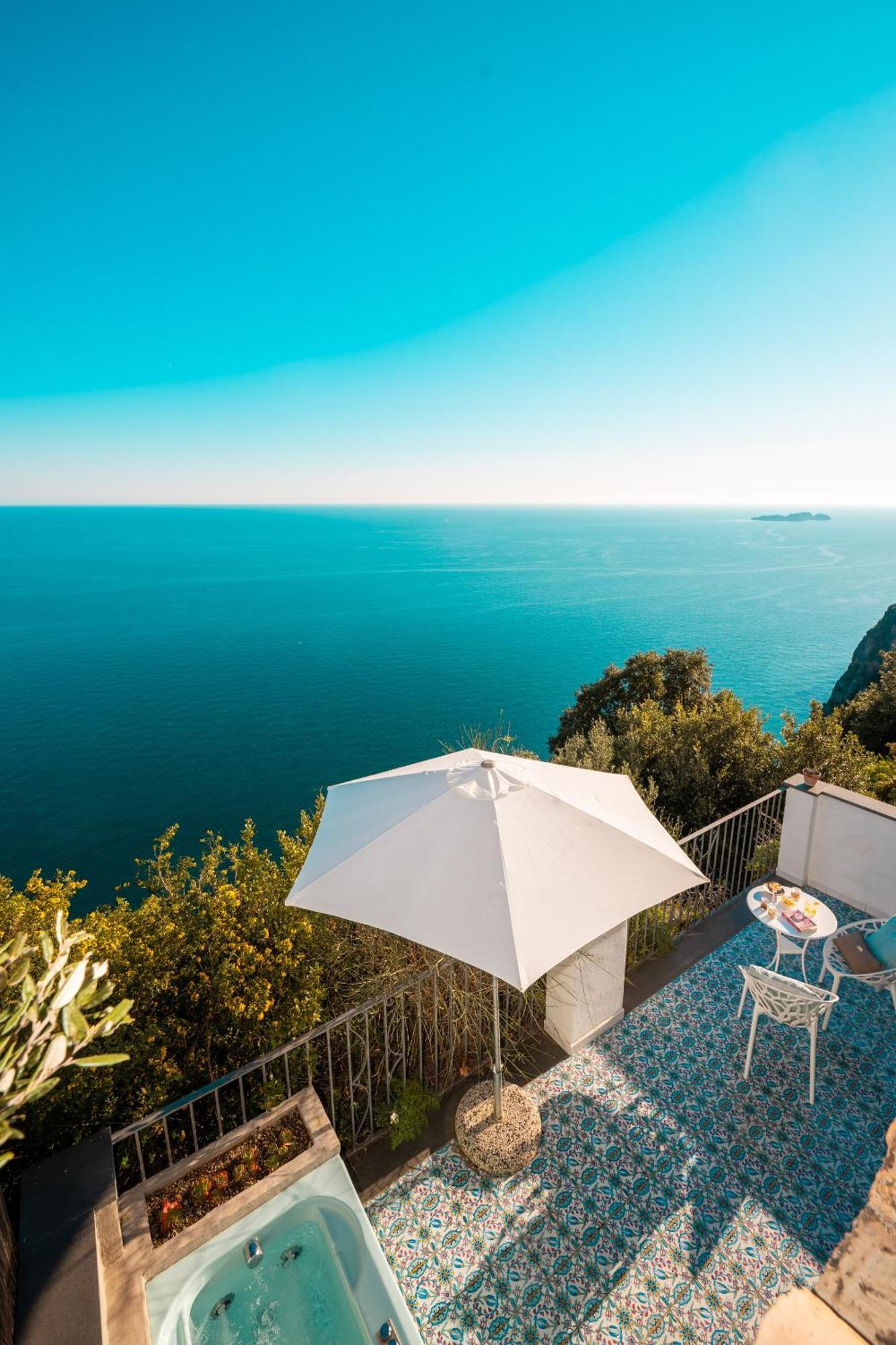 Villa Punta Del Sole Positano Luaran gambar