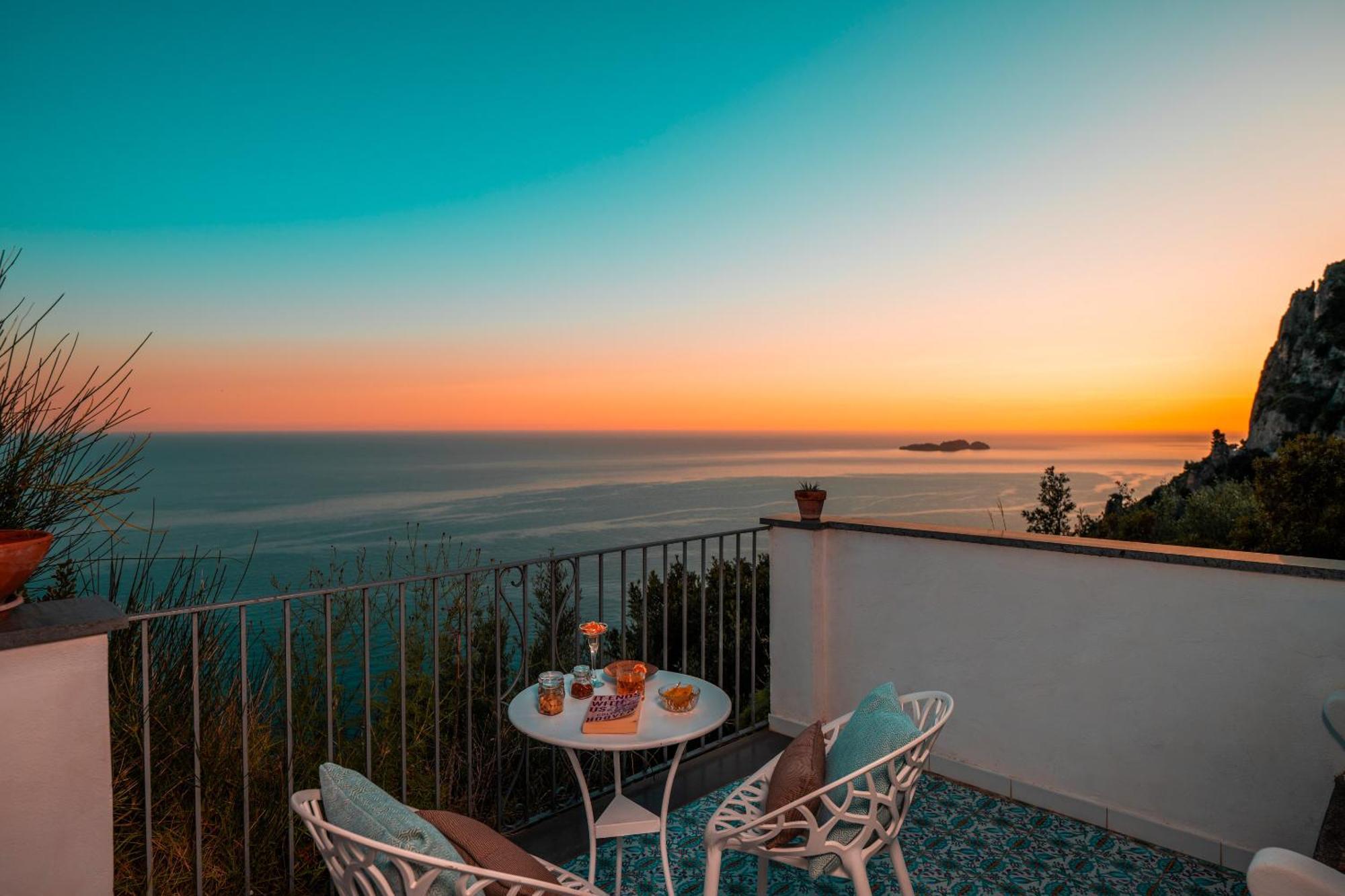 Villa Punta Del Sole Positano Luaran gambar